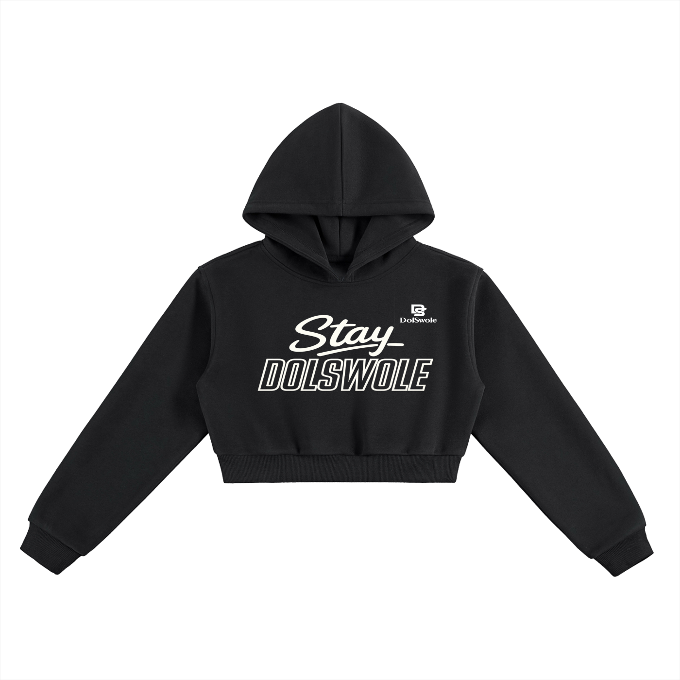 Essential Cropped Hoodie