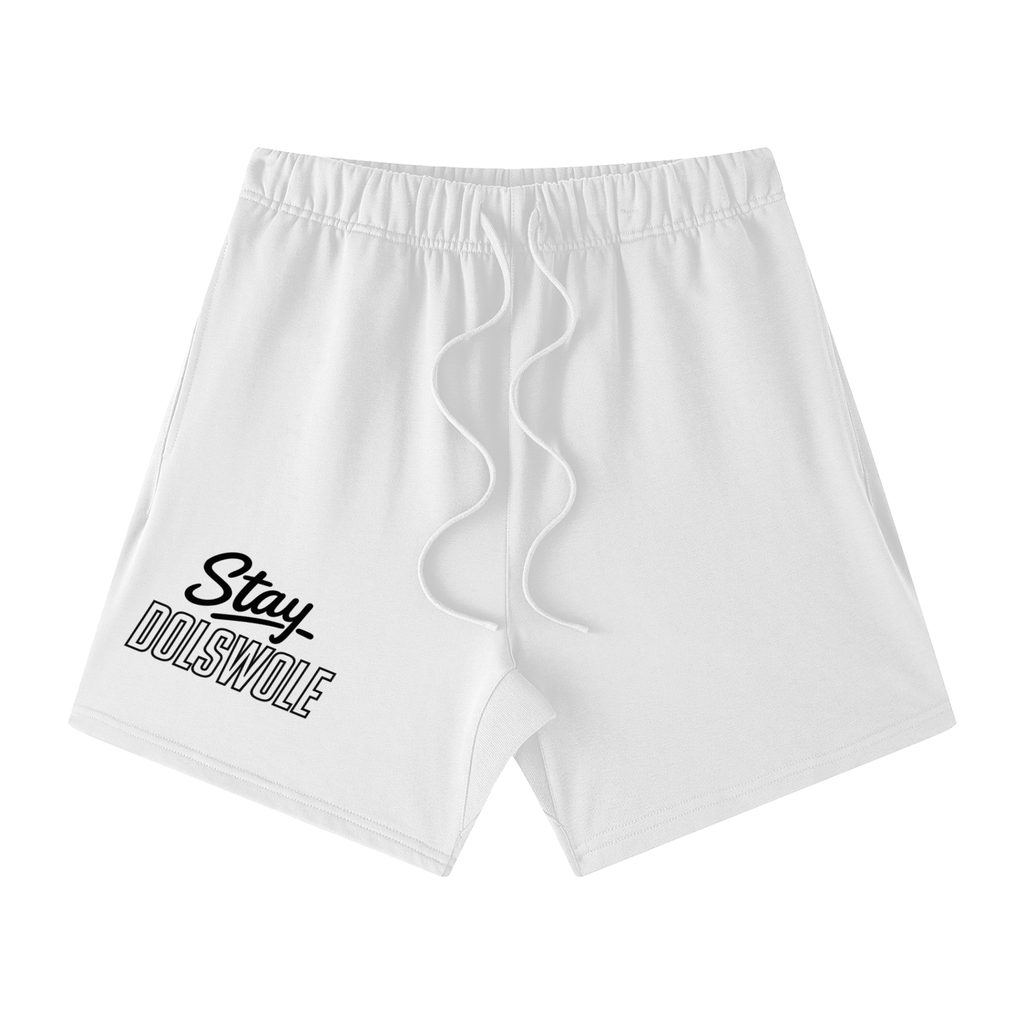 Unisex Earth Tone Loose Fit Cotton Shorts