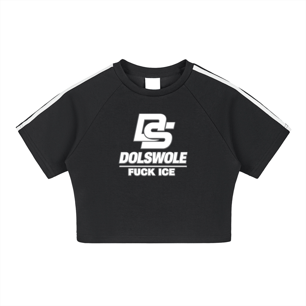 Taped Cooling Performance Crop Top