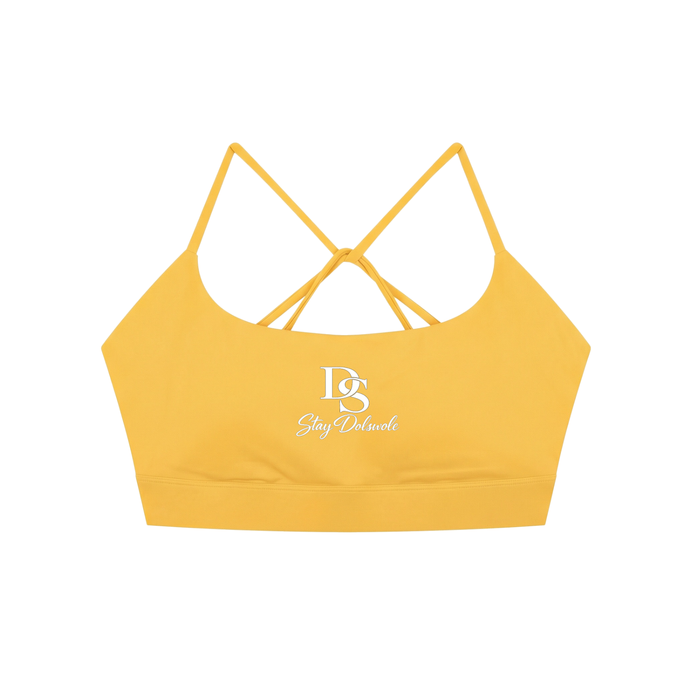 Stay Dolswole Strappy Criss Cross Yoga Sports Bra