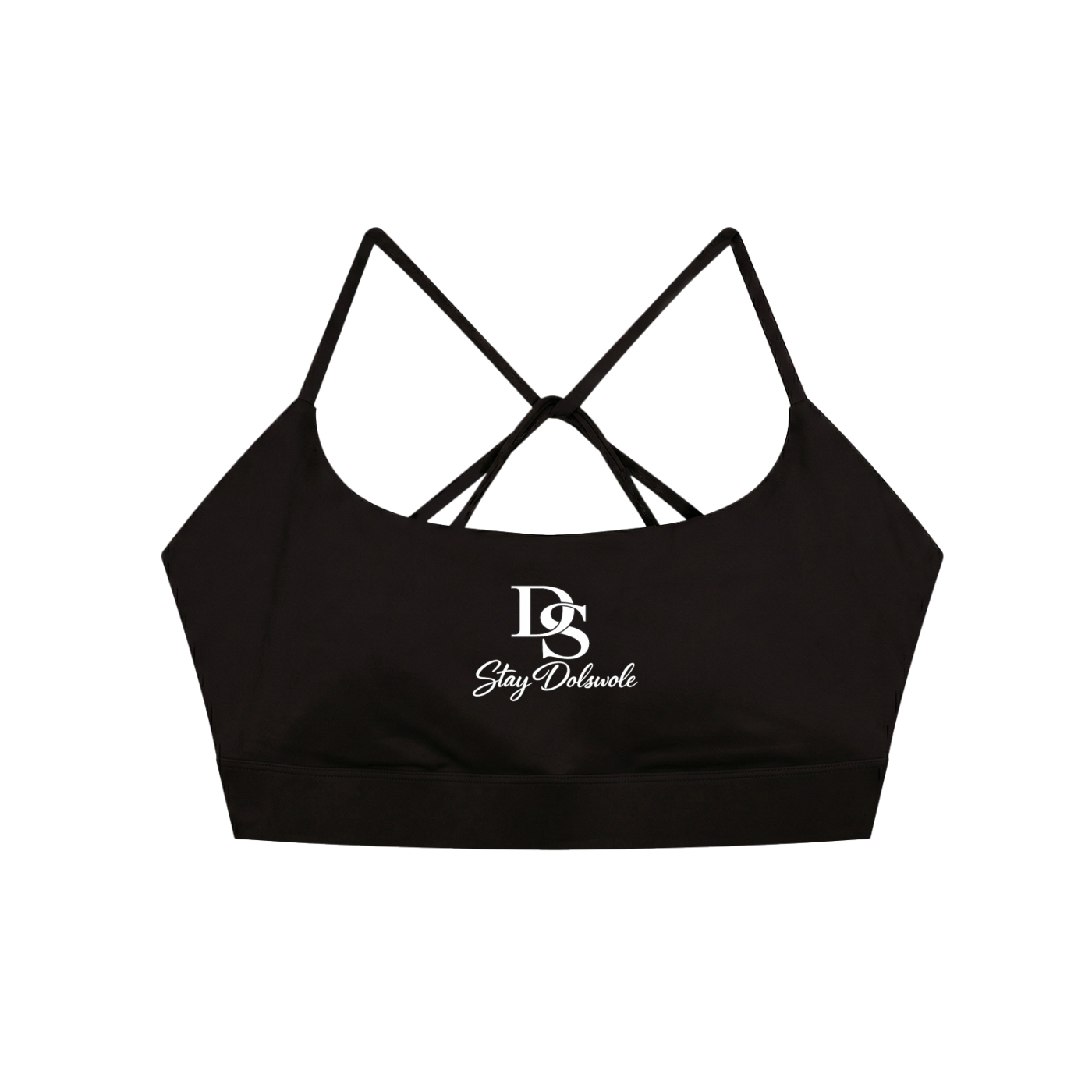 Stay Dolswole Strappy Criss Cross Yoga Sports Bra