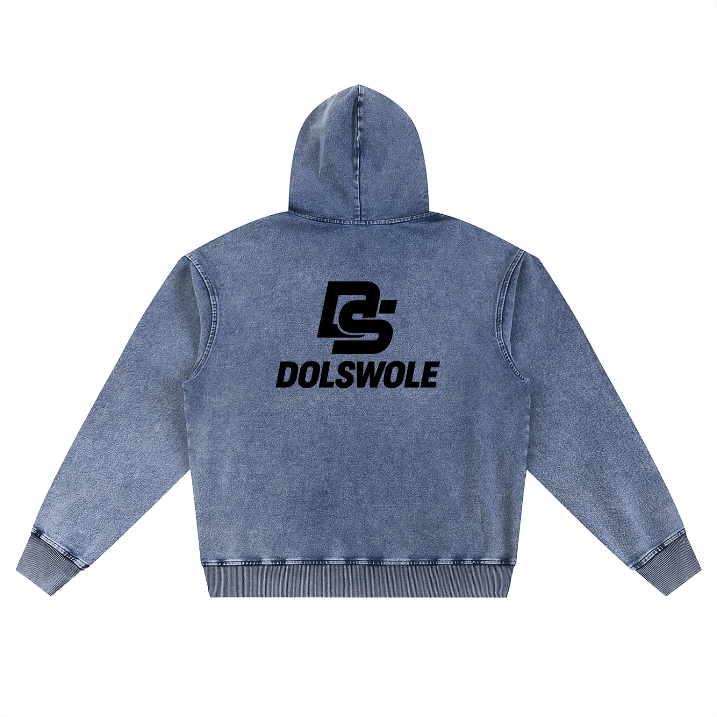 Snow Wash Oversized Hoodie