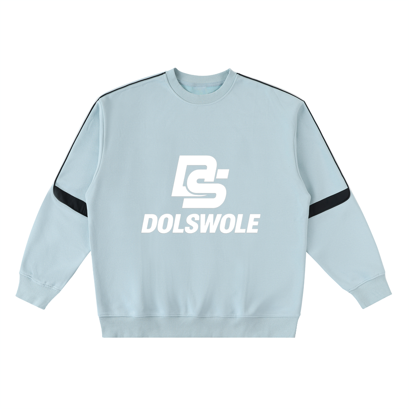 Oversized Crewneck Taped Sweatshirt