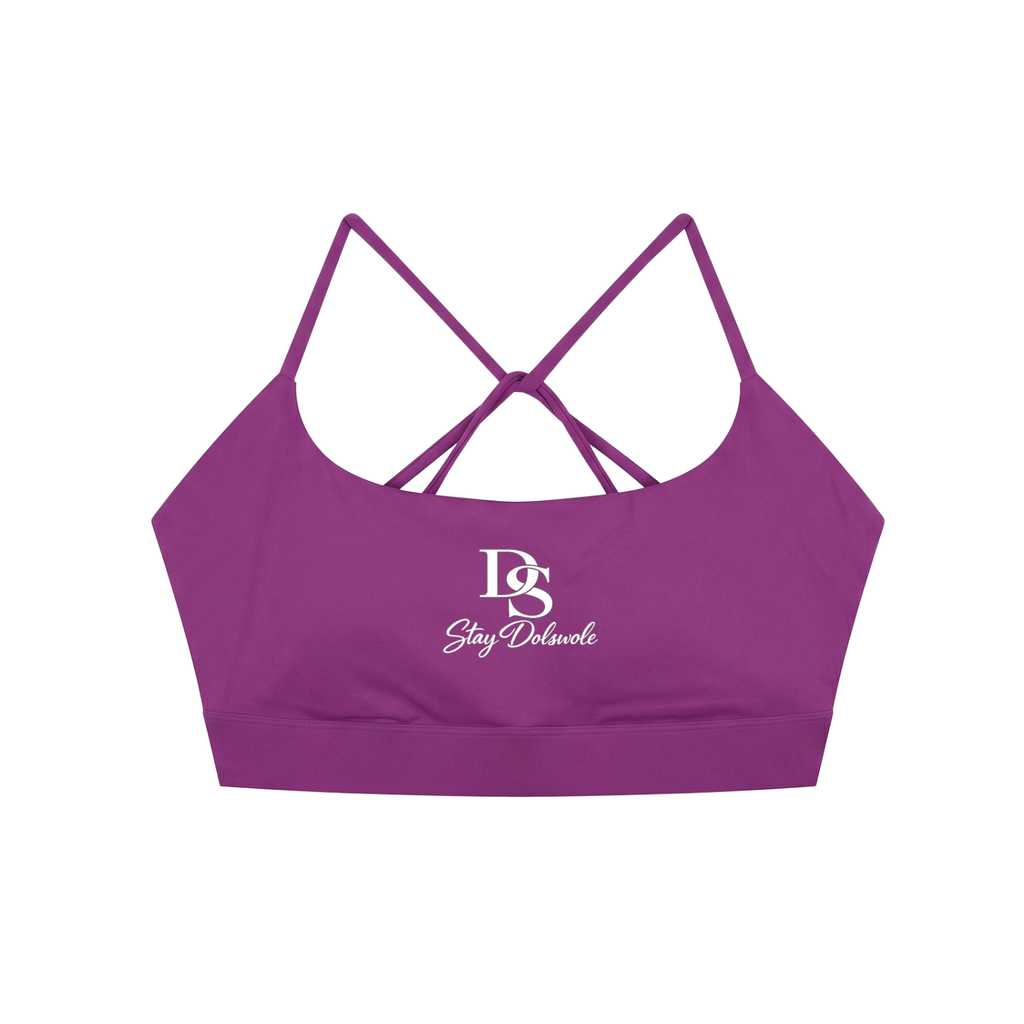 Stay Dolswole Strappy Criss Cross Yoga Sports Bra