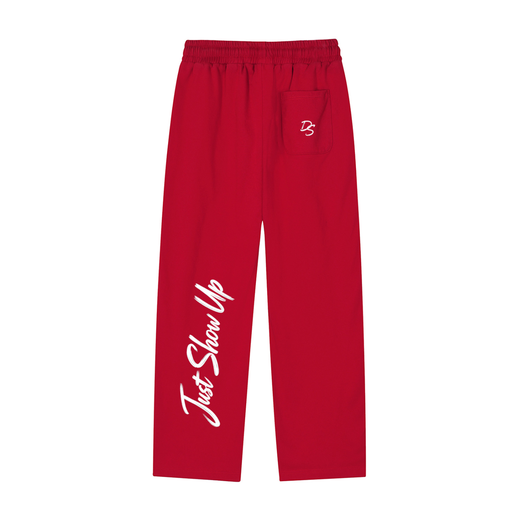 Reflection Striped Straight-Leg Sweatpants